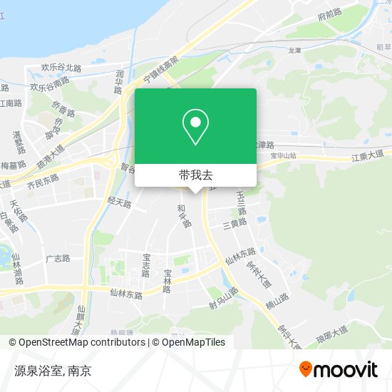 源泉浴室地图