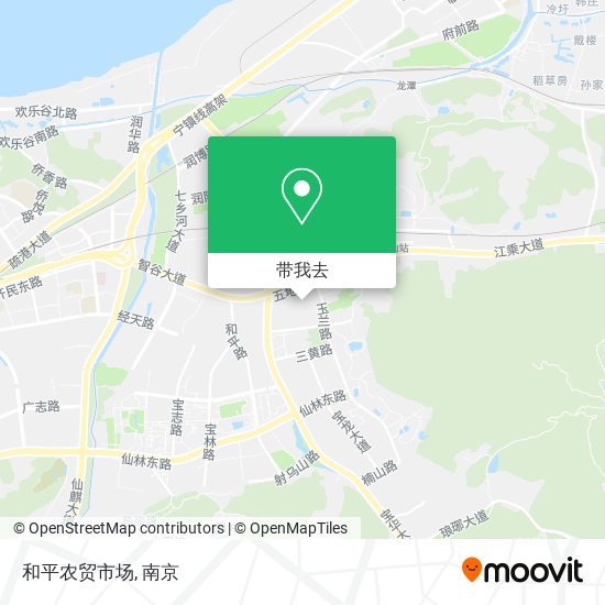和平农贸市场地图