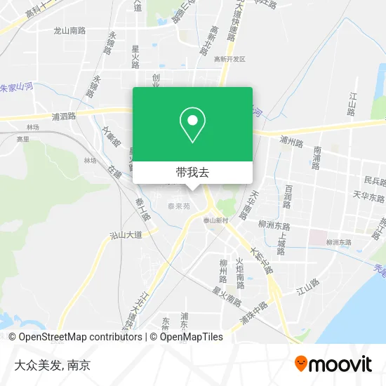 大众美发地图