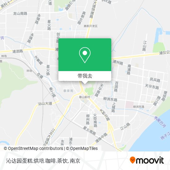 沁达园蛋糕.烘培.咖啡.茶饮地图