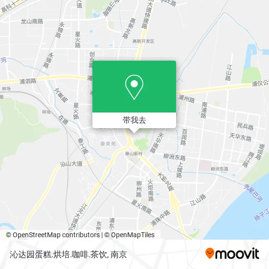 沁达园蛋糕.烘培.咖啡.茶饮地图