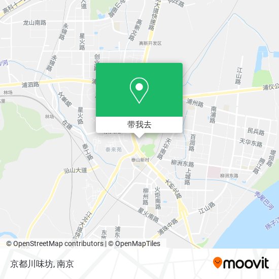 京都川味坊地图