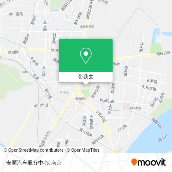 安顺汽车服务中心地图