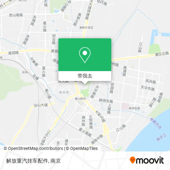 解放重汽挂车配件地图