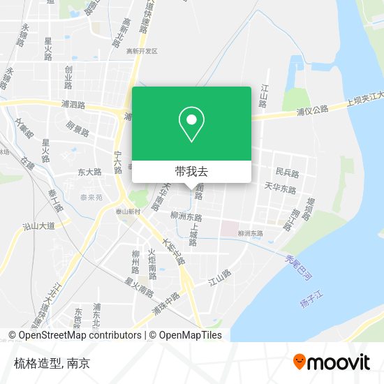 梳格造型地图