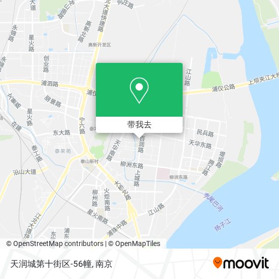 天润城第十街区-56幢地图