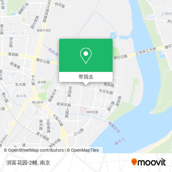 润富花园-2幢地图