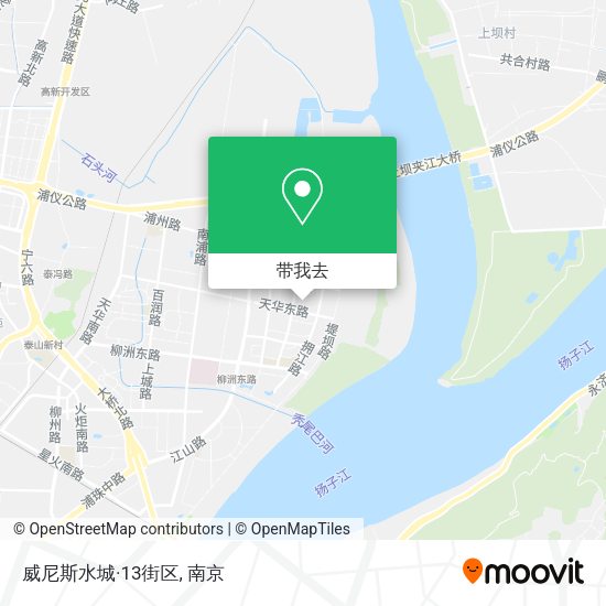 威尼斯水城·13街区地图