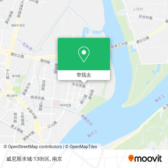 威尼斯水城·13街区地图