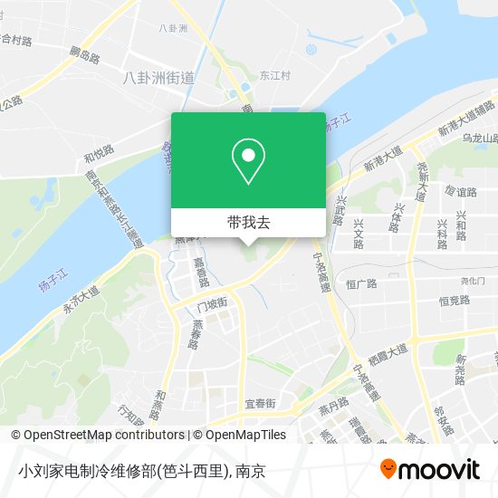 小刘家电制冷维修部(笆斗西里)地图