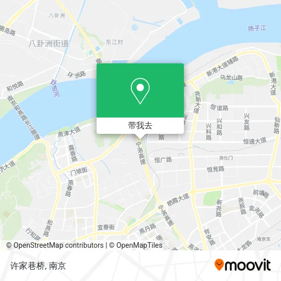许家巷桥地图