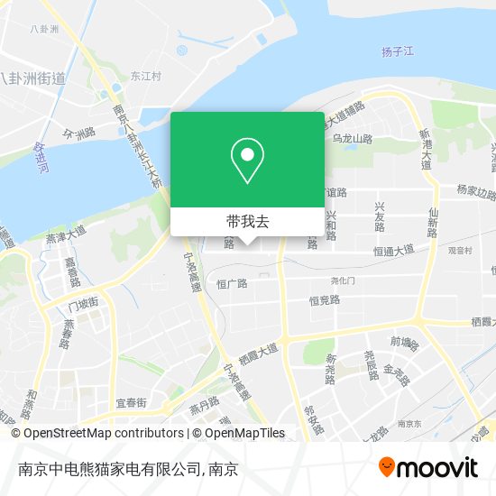 南京中电熊猫家电有限公司地图