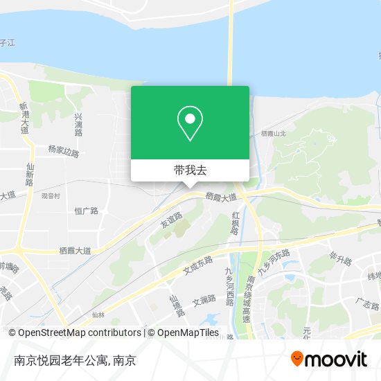 南京悦园老年公寓地图