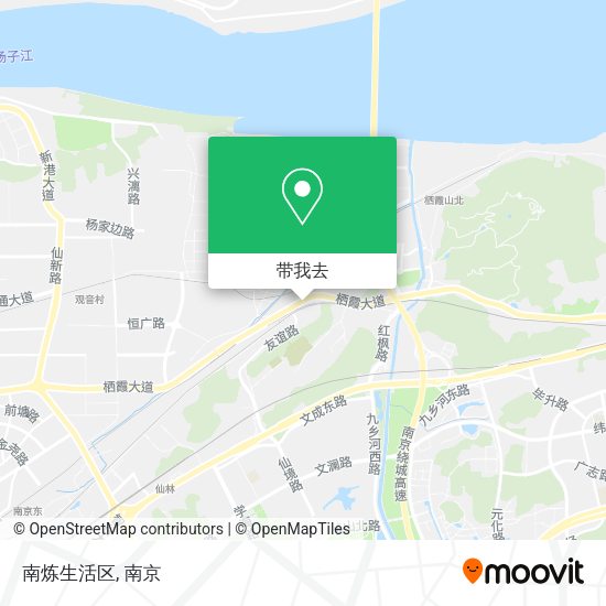 南炼生活区地图