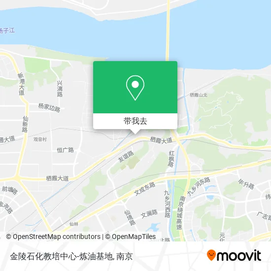 金陵石化教培中心-炼油基地地图