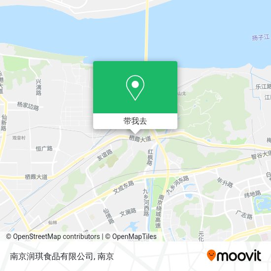 南京润琪食品有限公司地图