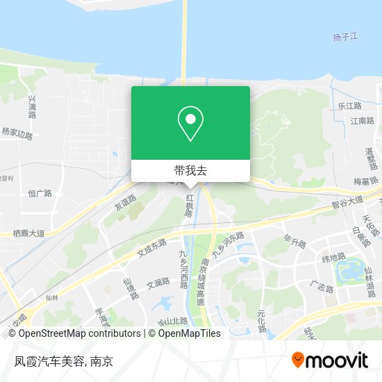 凤霞汽车美容地图