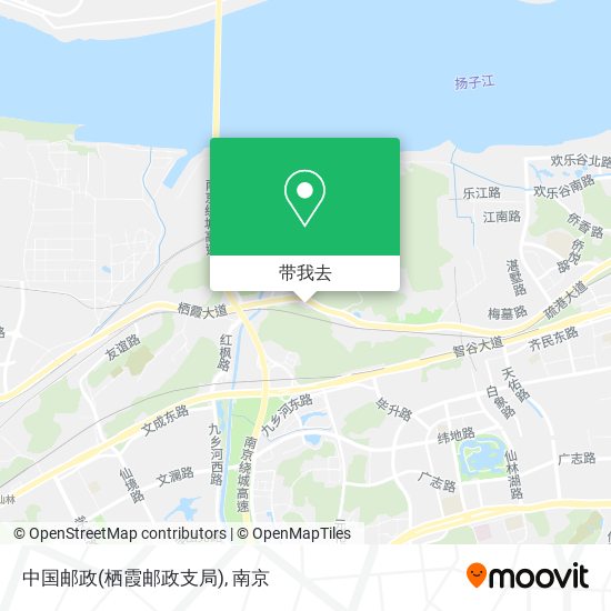 中国邮政(栖霞邮政支局)地图
