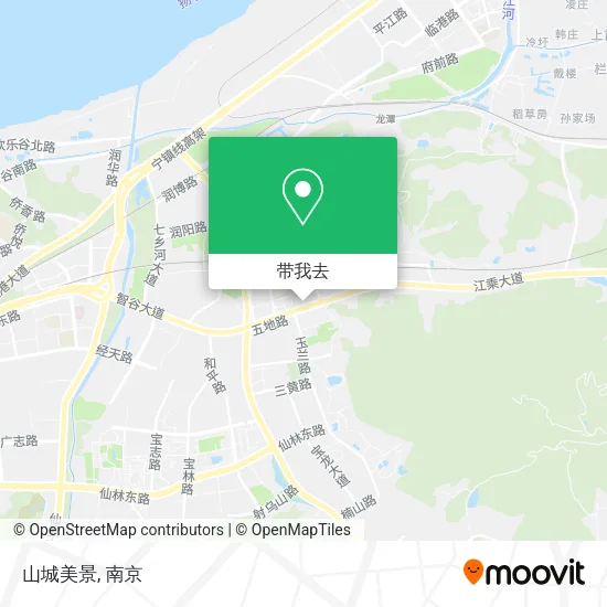 山城美景地图