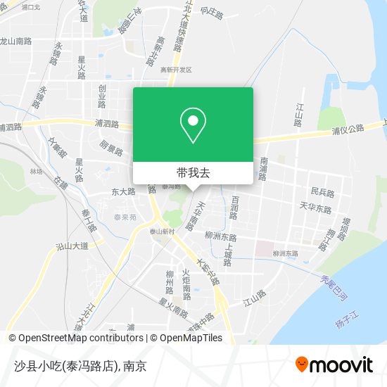 沙县小吃(泰冯路店)地图