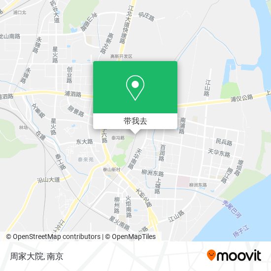 周家大院地图