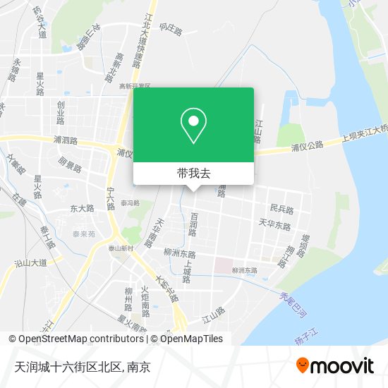 天润城十六街区北区地图