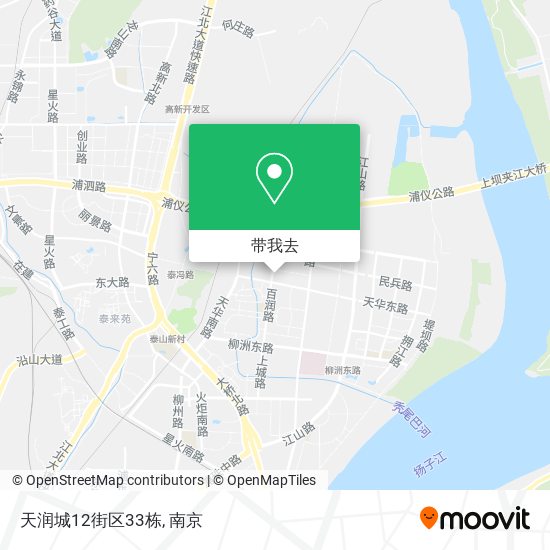 天润城12街区33栋地图