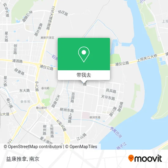 益康推拿地图