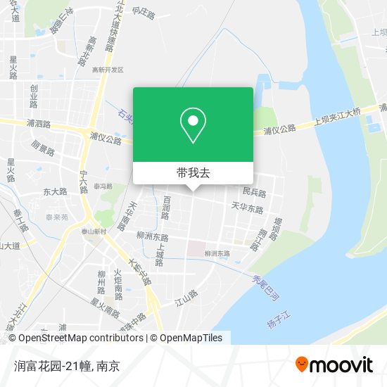 润富花园-21幢地图