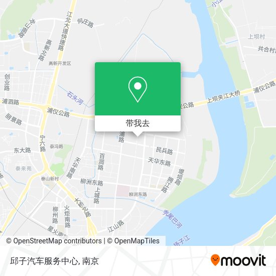 邱子汽车服务中心地图