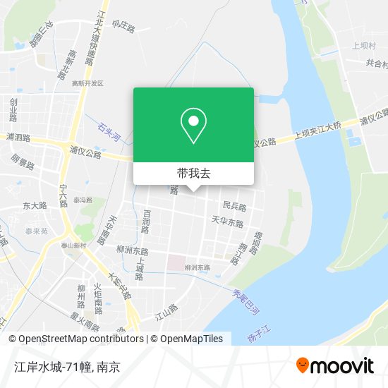 江岸水城-71幢地图