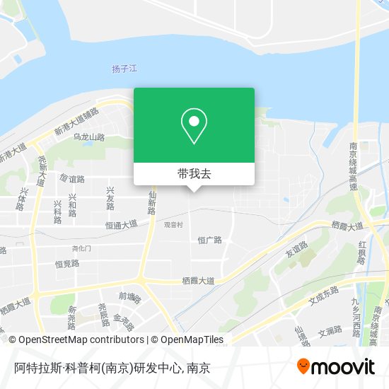 阿特拉斯·科普柯(南京)研发中心地图