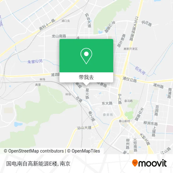 国电南自高新能源E楼地图