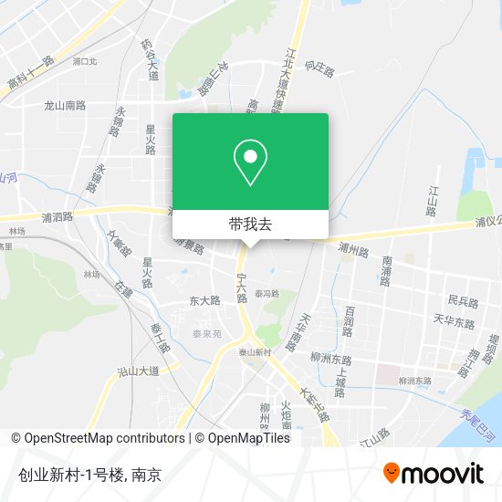 创业新村-1号楼地图