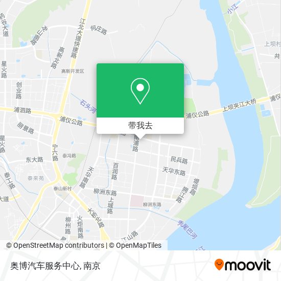 奥博汽车服务中心地图