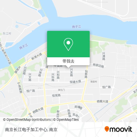 南京长江电子加工中心地图