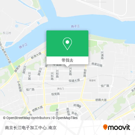 南京长江电子加工中心地图