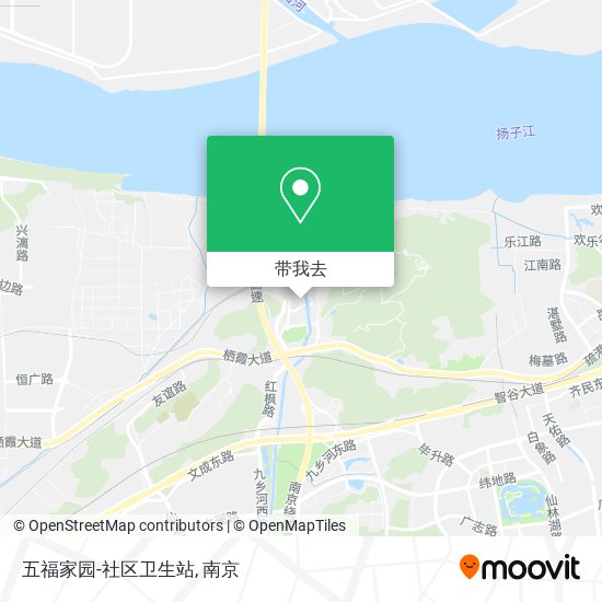 五福家园-社区卫生站地图
