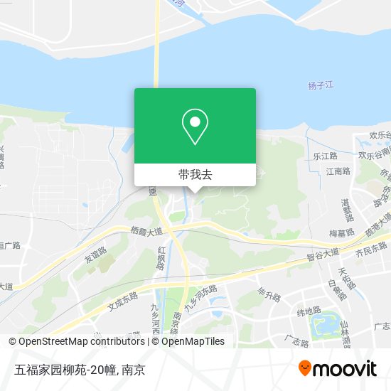 五福家园柳苑-20幢地图