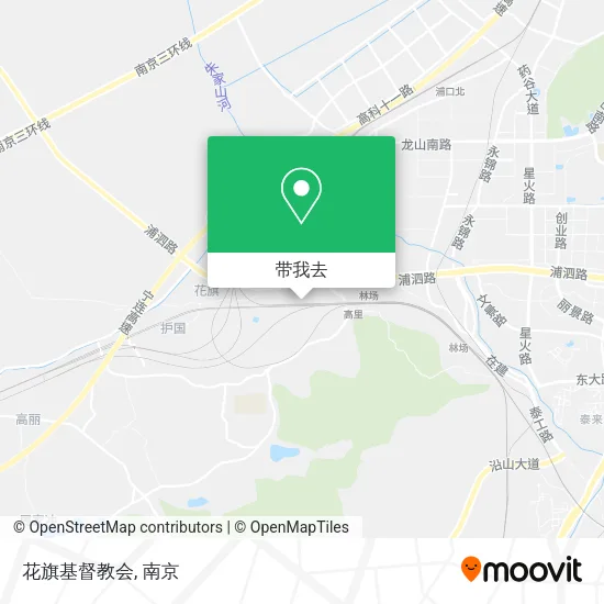 花旗基督教会地图