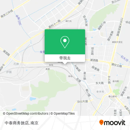中泰商务旅店地图