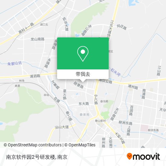 南京软件园2号研发楼地图