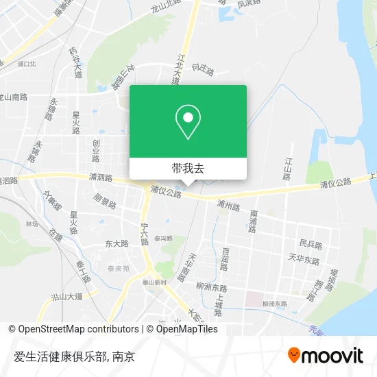 爱生活健康俱乐部地图