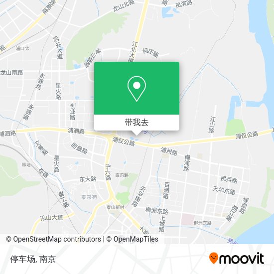 停车场地图