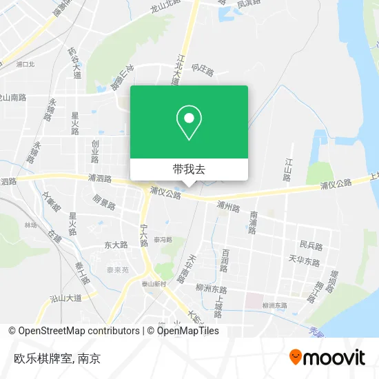 欧乐棋牌室地图