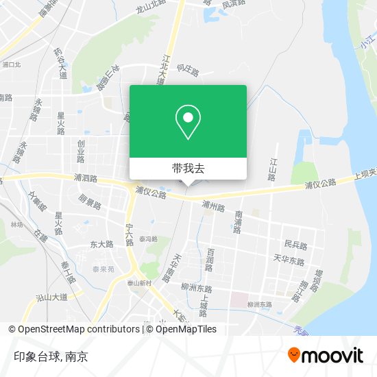 印象台球地图