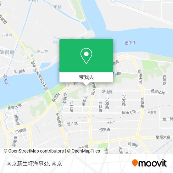 南京新生圩海事处地图