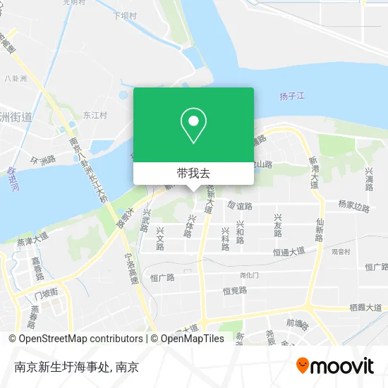 南京新生圩海事处地图