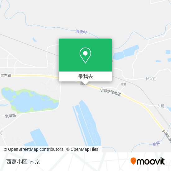 西葛小区地图