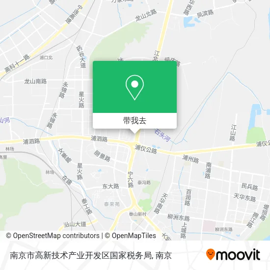 南京市高新技术产业开发区国家税务局地图